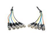 Comprehensive Pro AV IT Series 5 BNC plugs each end RGBHV Video Cable 6ft