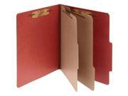 ACCO® Pressboard 6 Part Classification Folders