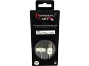 Professional Cable ICABLE 06IN White USB Cable Adapter for iPod iPhone