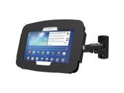 COMPULOCKS BRANDS SECURE SPACE ENCLOSURE WITH SWING ARM KIOSK BLACK FOR GALAXY TAB NOTE 10.1 .