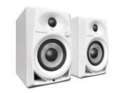 Pioneer ��?Dm-40-w Compact Active Monitor Speaker Pair 4��?Woofers White