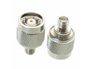1pce Adapter RP.TNC jack male to RP SMA female connector straight nickel plating