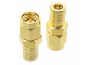 1pce SMB female jack to SMA male plug RF coaxial adapter connector