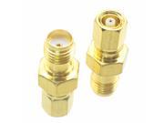 10pcs SMC female jack to SMA female jack RF coaxial adapter connector