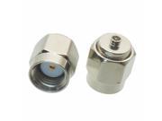 10pcs RP SMA male jack to IPX U.fl male plug center RF adapter connector nickel