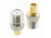 1pce F female jack to SMB female jack RF coaxial adapter connector
