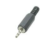 1pce Connector 2.5mm male plug stereo for Audio Video