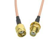 1pc Cable 6inch SMA female bulkhead to RPSMA male RG316 RF Pigtail jumper FPV