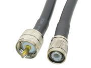 1pc Cable 3FT TNC male plug to UHF PL259 male KSR400 RG8 RF Pigtail jumper cable