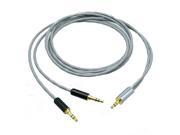 1pce 3.5mm L plug TRS stereo to dual male AUX DIY Splitter cable Canare L 2B2AT 3M