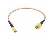 1pce Cable RP SMA male jack center to MCX female straight RG316 cable jumper pigtail 15cm