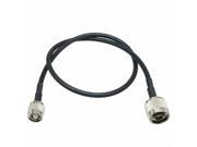 1pce Cable 60CM N male plug to RPTNC male jack KSR195 RF Pigtail jumper cable