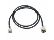 1pce Cable 3FT N male plug to RPTNC male jack KSR195 RF Pigtail jumper cable