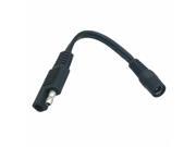 SAE Flat Plug to 5.5x2.1mm jack DC Power Battery Automotive 18AWG 6 Cable Solar