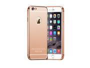 Luxury Ultra thin 0.7mm Aluminum Metal Frame Bumper Protective Case Acrylic Back Cover Case for Apple iPhone 6 Plus 5.5inch