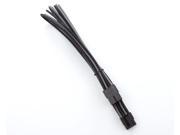 Kobra Cable MAX 8pin 12Volt EPS Power Extension Black Silver 16in.