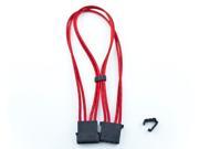 Kobra Cable MAX 4pin Molex Extension Red 24in.