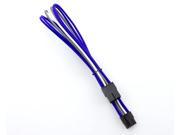 Kobra Cable MAX 8pin 12Volt EPS Power Extension Blue Silver White 16in.
