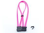 Kobra Cable MAX 4pin Molex Extension UV Pink 24in.
