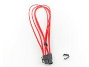 Kobra Cable MAX 4pin P4 Molex Extension Red 16in.