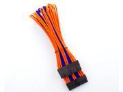 Kobra Cable MAX 24pin MB Extension UV Orange Blue 24in.