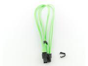 Kobra Cable MAX 4pin P4 Molex Extension UV Green 24in.
