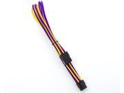 Kobra Cable MAX 8pin PCI Extension Purple Yellow 8in.