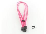 Kobra Cable MAX 4pin P4 Molex Extension UV Pink 24in.