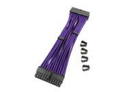 Kobra Cable MAX 24pin MB Extension Purple 8in.