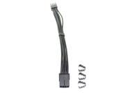Kobra Cable MAX 8pin 12Volt EPS Power Extension Black 8in.