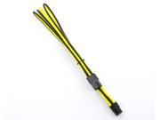 Kobra Cable MAX 6pin PCI Extension Black UV Yellow 24in.