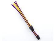 Kobra Cable MAX 6pin PCI Extension Purple Yellow 24in.
