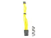 Kobra Cable MAX 8pin PCI E Extension Yellow 8in.