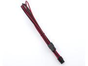 Kobra Cable MAX 6pin PCI Extension Black Red 16in.