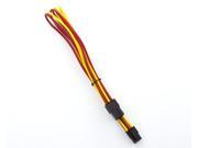 Kobra Cable MAX 6pin PCI Extension Yellow Red 24in.