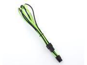 Kobra Cable MAX 6pin PCI Extension Black UV Green 8in.