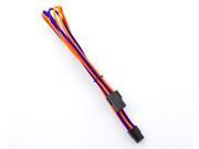 Kobra Cable MAX 6pin PCI Extension UV Orange Blue 16in.