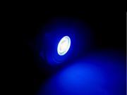 PrimoChill Silver Aluminum Momentary Vandal Switch 16mm Dot Illumination Blue LED