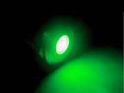 PrimoChill Silver Aluminum Momentary Vandal Switch 16mm Dot Illumination Green LED