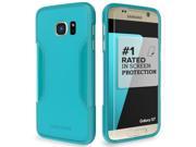 SaharaCase Galaxy S7 Oasis Teal Case Classic Protection Kit with ZeroDamage Tempered Glass