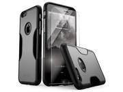 SaharaCase iPhone 6 6s Mist Gray Case Classic Protective Kit Bundle with ZeroDamage Tempered Glass