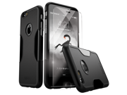 SaharaCase iPhone 6 6s Scorpion Black Case Classic Protective Kit Bundle with ZeroDamage Tempered Glass