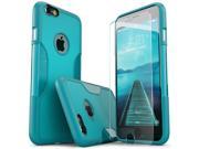 SaharaCase iPhone 6 6s Plus Oasis Teal Case Classic Protective Kit Bundle with ZeroDamage Tempered Glass