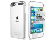 SaharaCase iPod Touch 6th 5th Generation Crystal Case Clear Protective Kit Bundle with ZeroDamage Tempered Glass