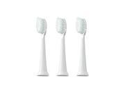 Aura Clean Toothbrush Replacement Head 3 pack White