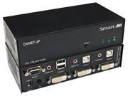 Smartavi DVN 2PS DVI KVMA Switch 2 Ports USB 2.0 Up to 20 ft