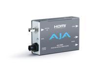 AJA Hi5 Fiber Fiber optic HD SD SDI to HDMI Converter Embedded HD SD SDI audio