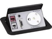 Altinex TNP451 Tabletop Box w Continental South Africa outlet VGA 3.5mm CAT6