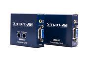 Smartavi MINI XTS VGA Extender Tx Rx with Audio over Cat5e 6 up to 1000 ft