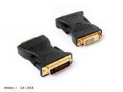 Projector M1 DA M1 Male to DVI D Female Video Adapter 18 AWG Gold Plated